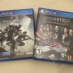 PS4: Destiny 2 And Injustice: Gods Among Us