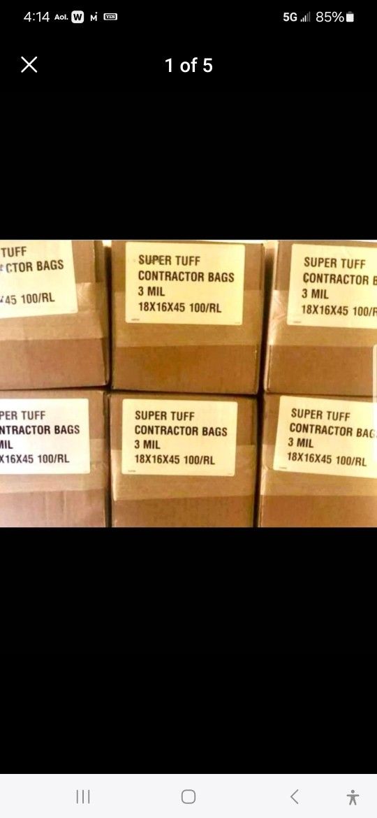 3 MIL CONTRACTOR BAGS