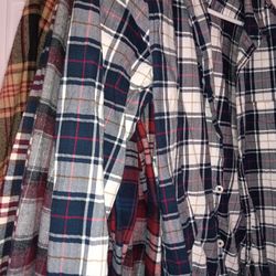Mens Flannels $5 Each 