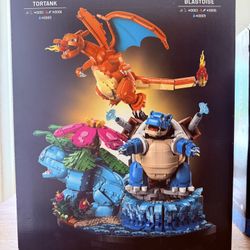 LEGO Venusaur, Charizard, BLastoise Pokemon LEGO