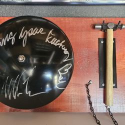 Mike Tyson Certified Autograph "Im Gonna Ring Your Fucking Bell" Bell