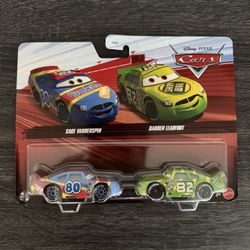 Disney Pixar Cars  - Sage Vanderspin  + Darren Leadfoot 2-pack