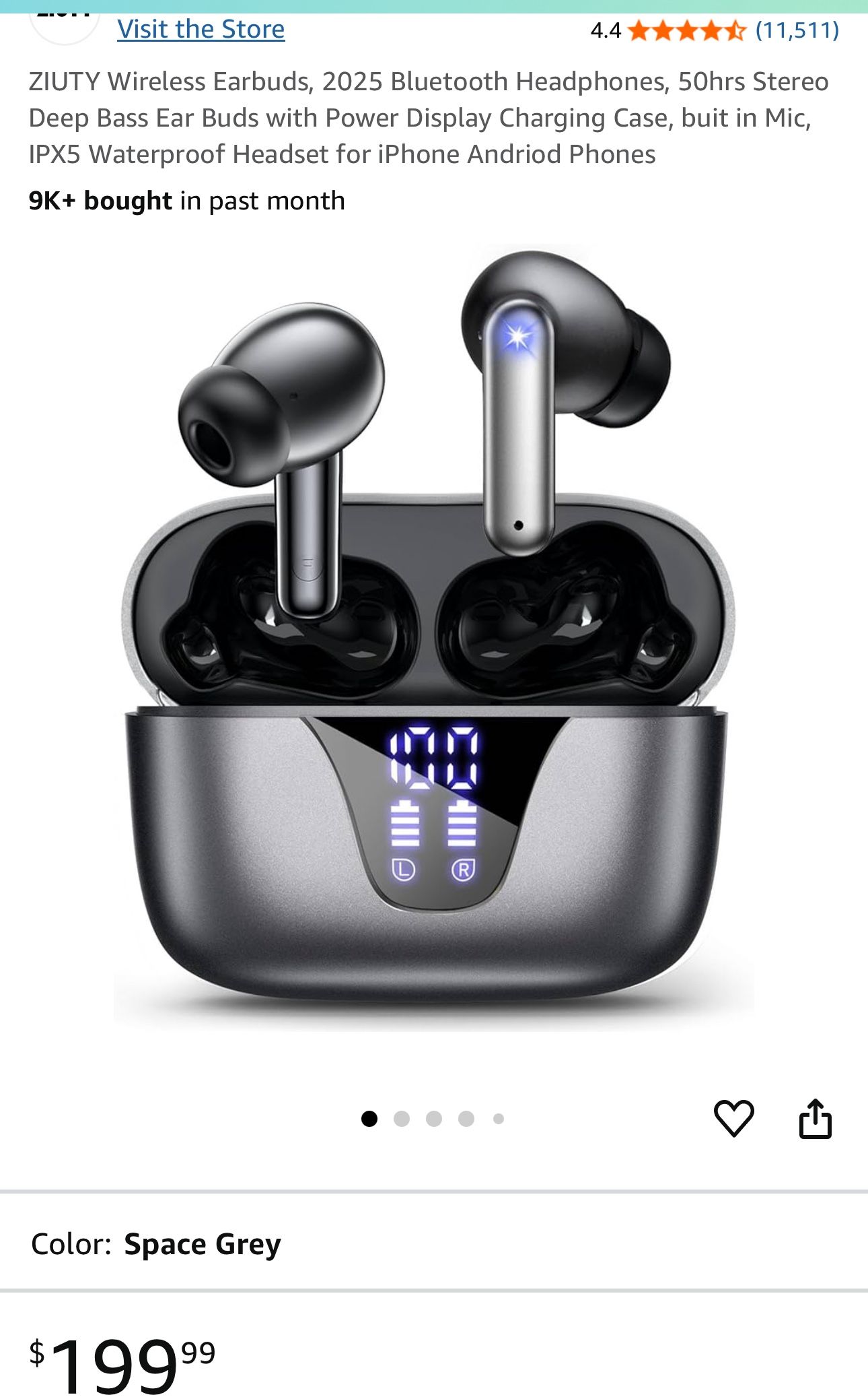 Ziuty A1 Wireless EarBuds Brand New