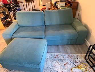 IKEA Kivik Sofa and ottoman