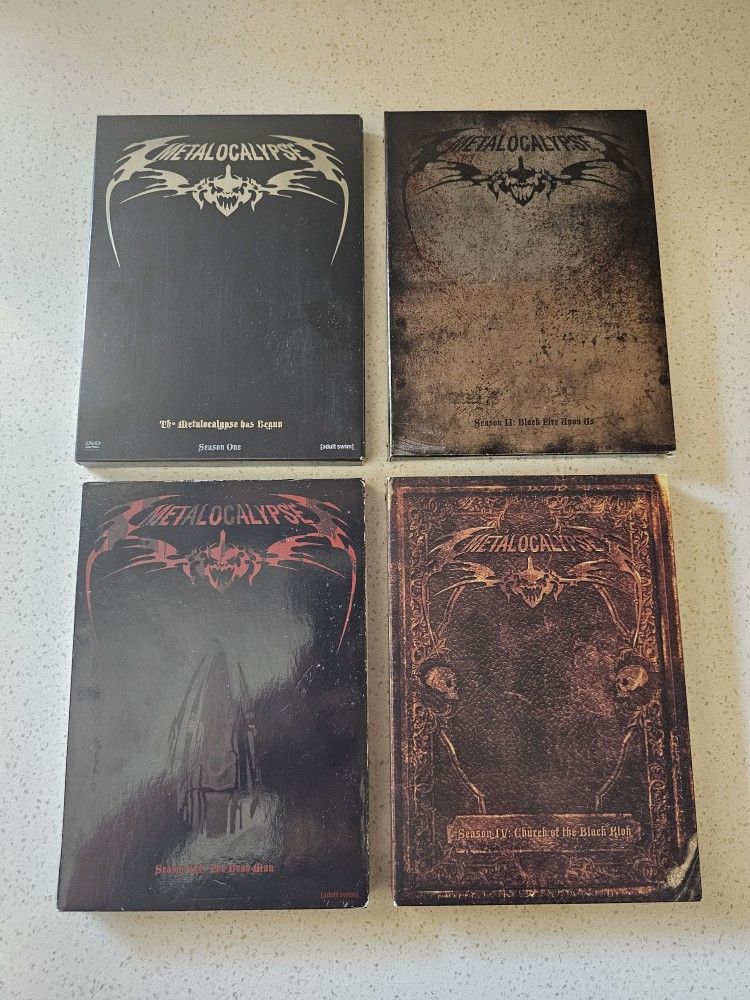 Metalocalypse Seasons 1-4 DVD