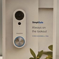 SimlpliSafe Video Doorbell 