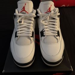 Air Jordan 4 White Cement Size 13