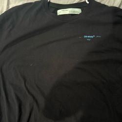 Off-White Virgil Abloh S/S18 Gradient Arrow T-Shirt Men’s XL Streetwear