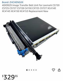 40X9929 Image Transfer Belt Unit for Lexmark CS720 CS725 CS727 CS728 C4150 CX725 CX727 XC4140 XC4143 XC4150 XC4153 Replacement New