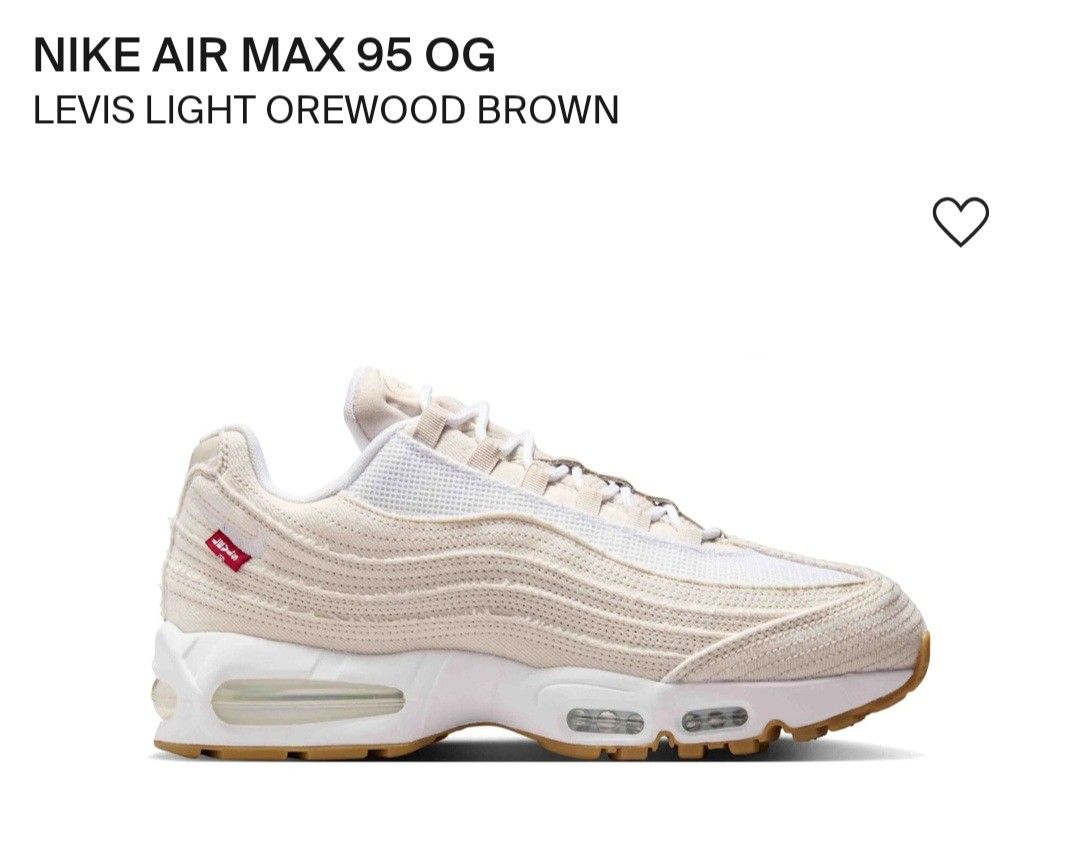 nike air max 95 levis sz12