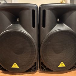 Active PA Speakers With 15in Subwoofers 
