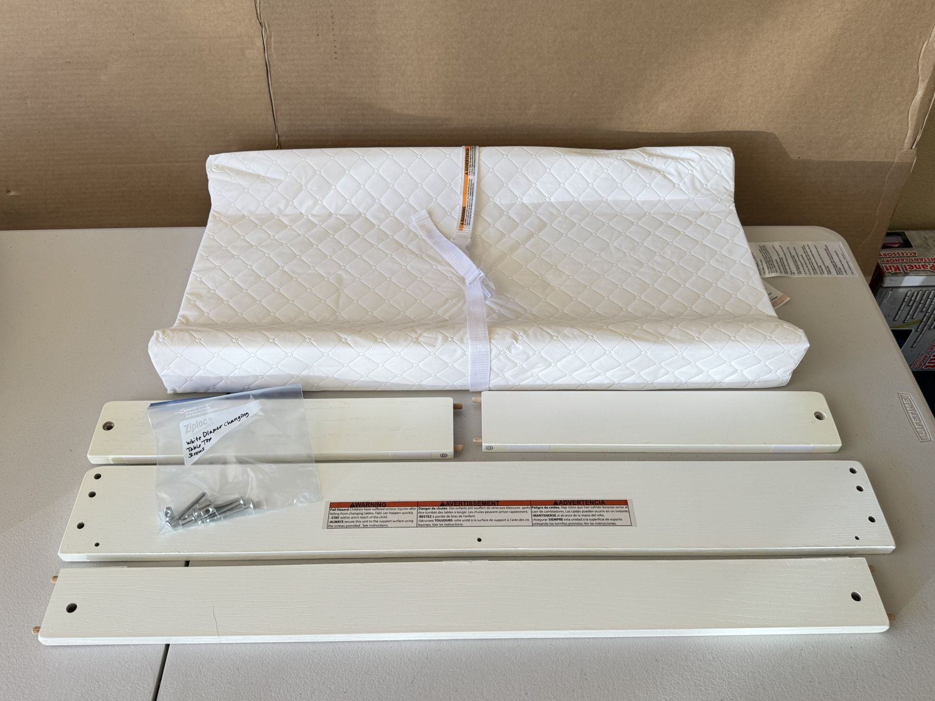 Baby Changing Table Top & Pad