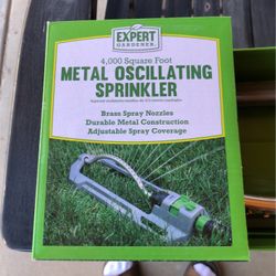 Metal Oscillating Sprinkler 