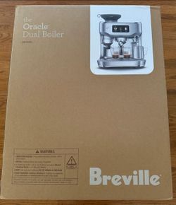 Breville The Oracle Dual Boiler Espresso Machine BES995 Brushed Stainless Steel