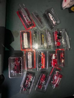 Lot of Train/Firetruck Models (No Tracks)