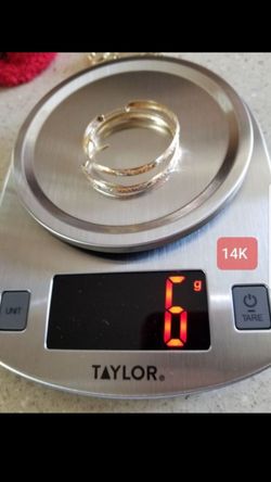 14k,10k earrings and ring 16 Gram's totally