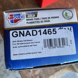 2011-2014 Mustang Rear Brake Pads 