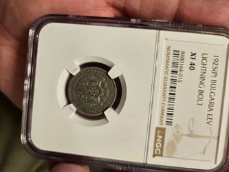 NGC XF40 1925 Bulgaria 1 Lev Coin