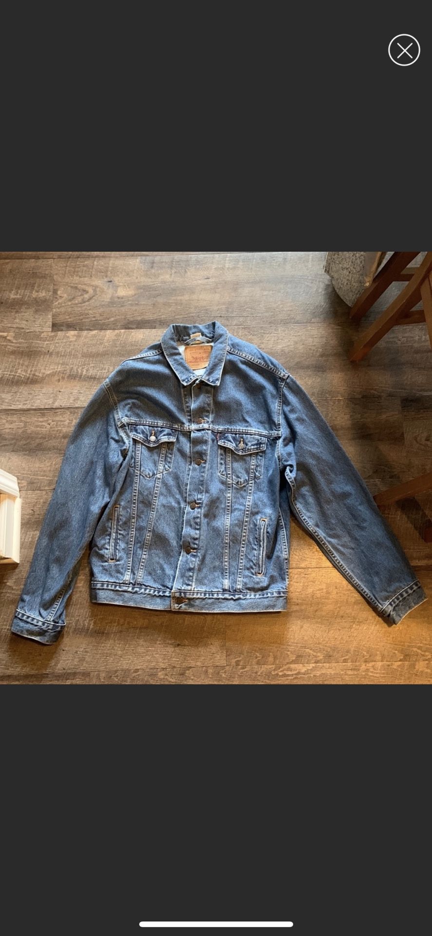 Levi's Denim Trucker Jacket Size XL