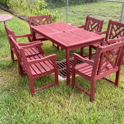 Wood Patio Furniture