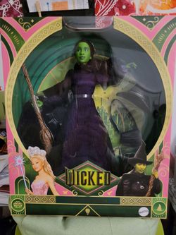 NIB 2024 Wicked Deluxe Elphaba Doll Misprint Packaging