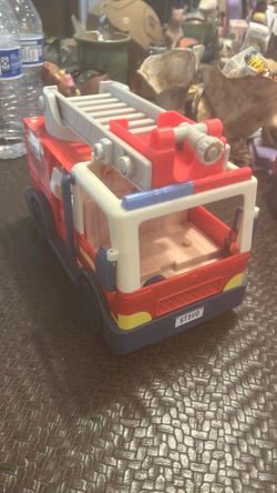 Firetruck Bluey Toy Fire Engine Fighter No Figures