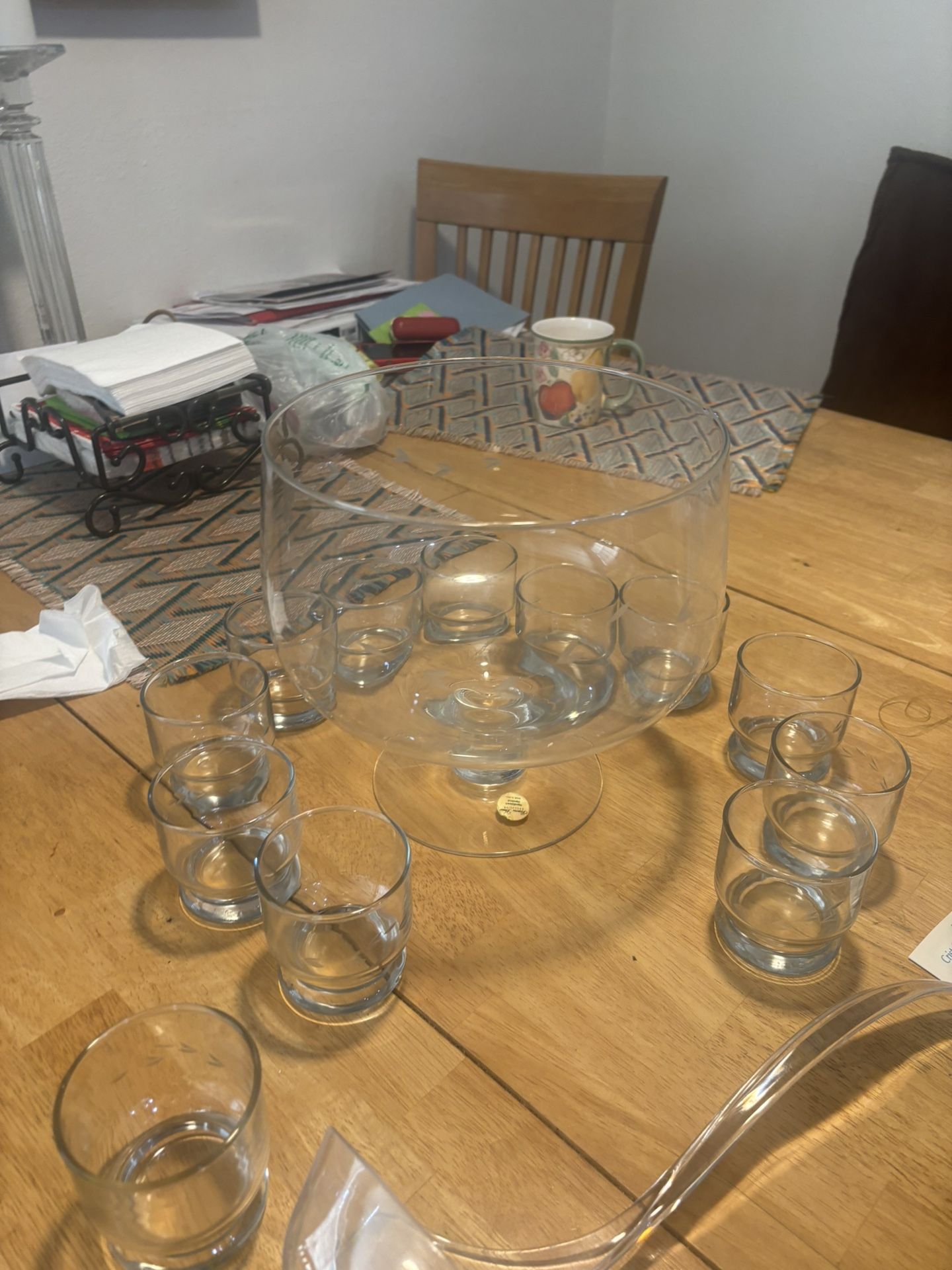 Princess House Punch Bowl