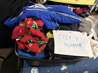 Boys Size 7 Winter Clothes