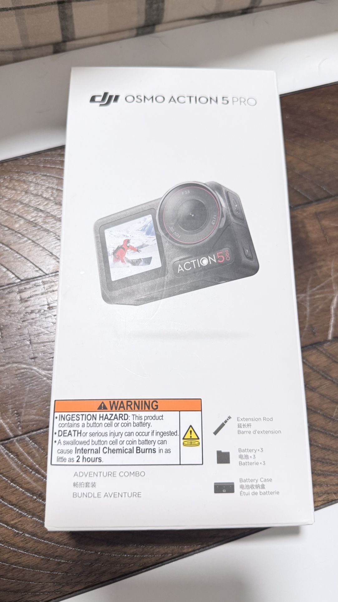 DJI Osmo Action 5 Pro - IN ORIGINAL BOX - EXCELLENT