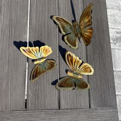 Hanging Metal Butterflies