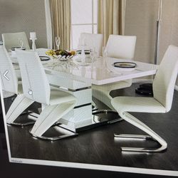 Dining Table And 6 Chairs ( Special Order) 