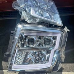 17-22 Nissan Titan/Titan XD LED Headlights Faros Calaveras Micas Luces 