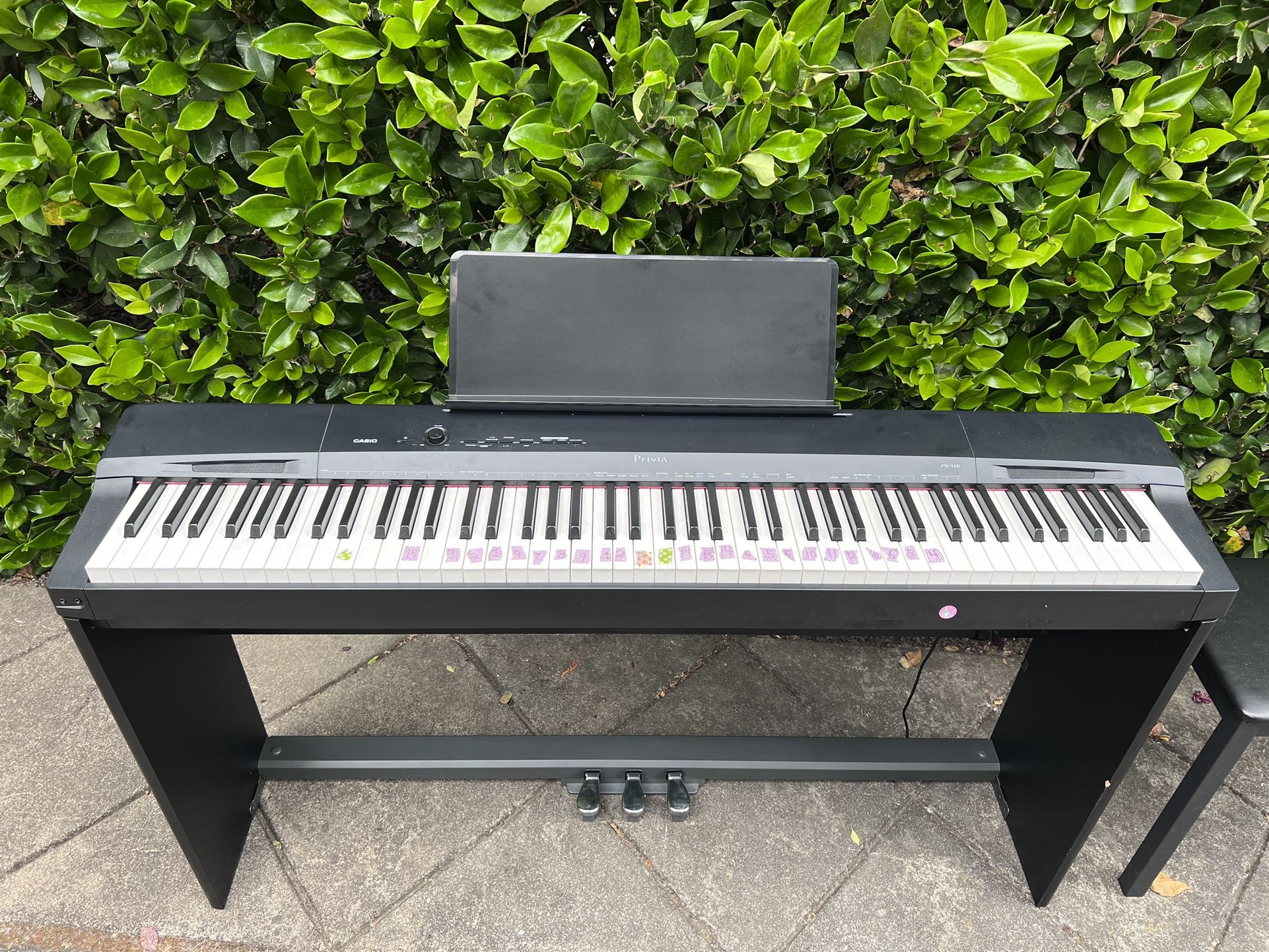 Casiso Privia PX-160 Keyboard And Stand