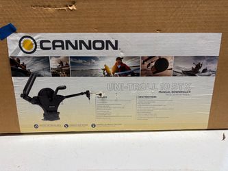 Cannon manual downrigger