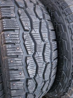 Studded Truck Snow Tires  Low Miles