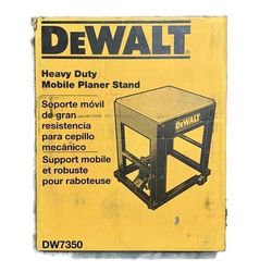 DEWALT DW7350 Planer Stand with Integrated Mobile Base