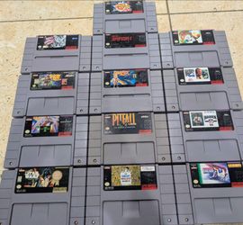 Super Nintendo games