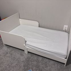 Toddler Bed and Mattress (sheet sets available as well)
