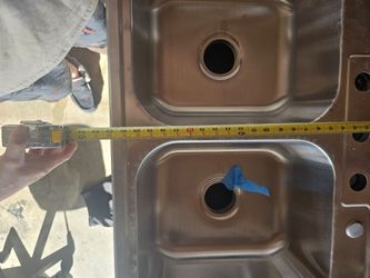 Stainless sink