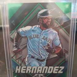 Teoscar Hernandez Numbered Baseball Card  Thumbnail
