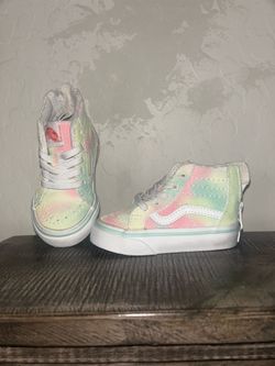 Vans toddler colorful shoes