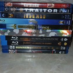 10x Blu Ray Lot Set Bundle Marvel Comics Hobbit 