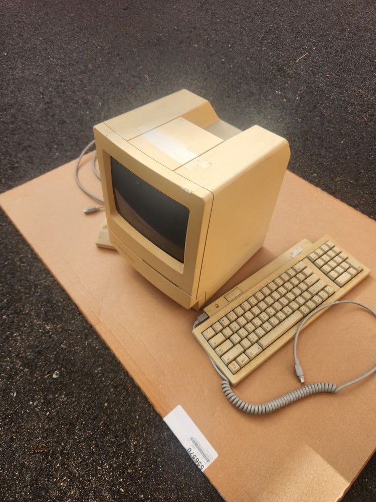 Vintage Macintosh Computer 