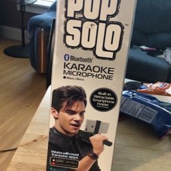 Pop solo bluetooth microphone