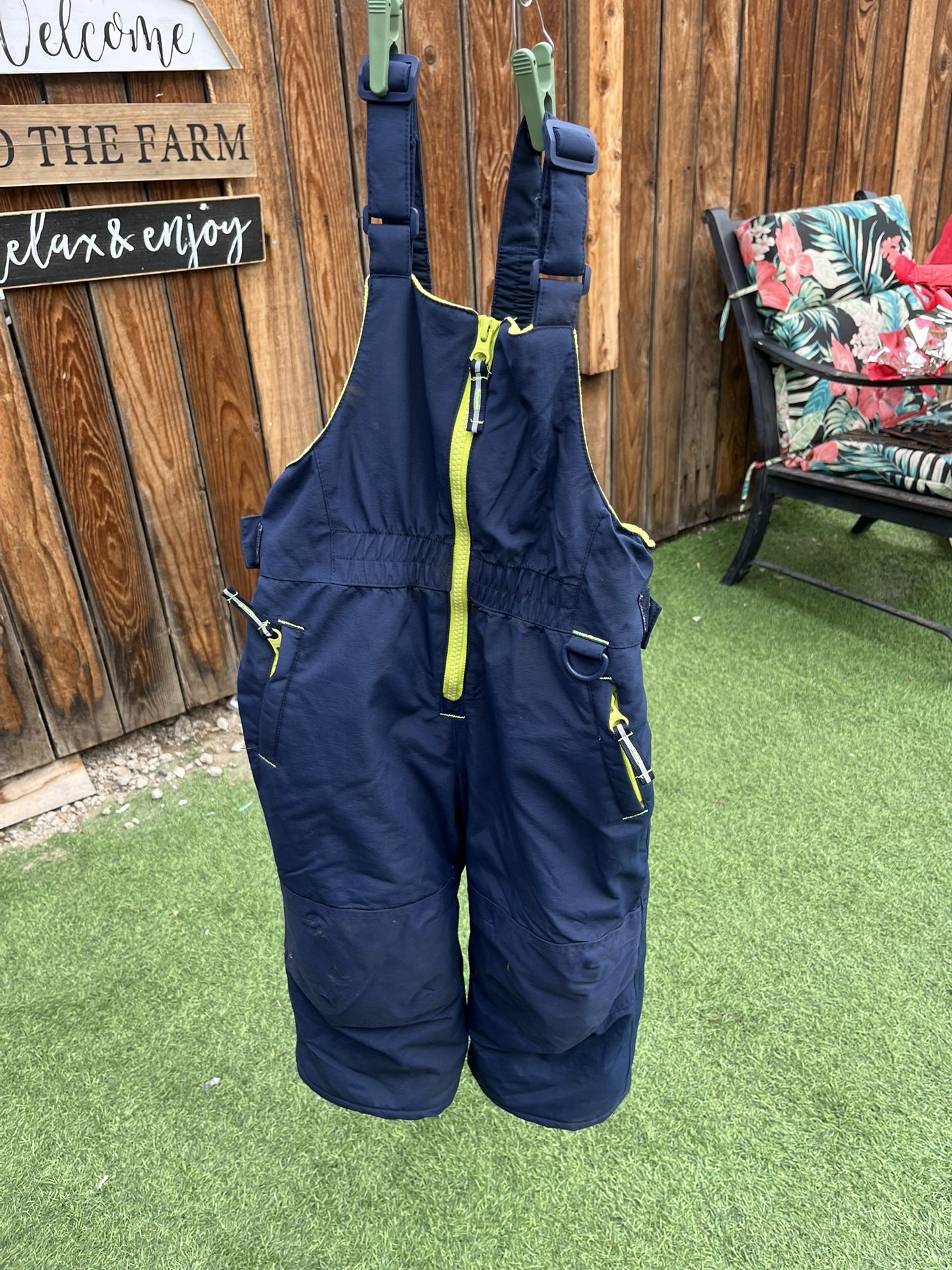Toddler Overalls For Snow 