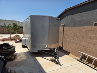 2025 6’x12’ single axle enclosed trailer