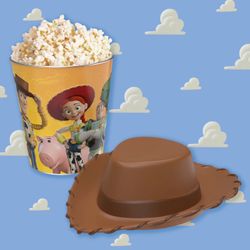 Toy Story 5 Woody Hat Popcorn Bucket Tin Cinemark AMC Brand NEW 2026