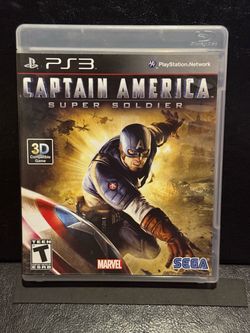 Captain America Super Soldier PS3 Game