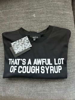 cough syrup shirt