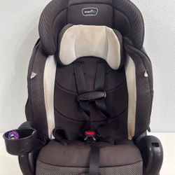 Evenflo Chase Plus 2-in-1 Booster Car Seat